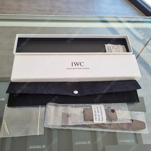 IWC 정품 딥브라운 악어가죽 줄 러그 20mm