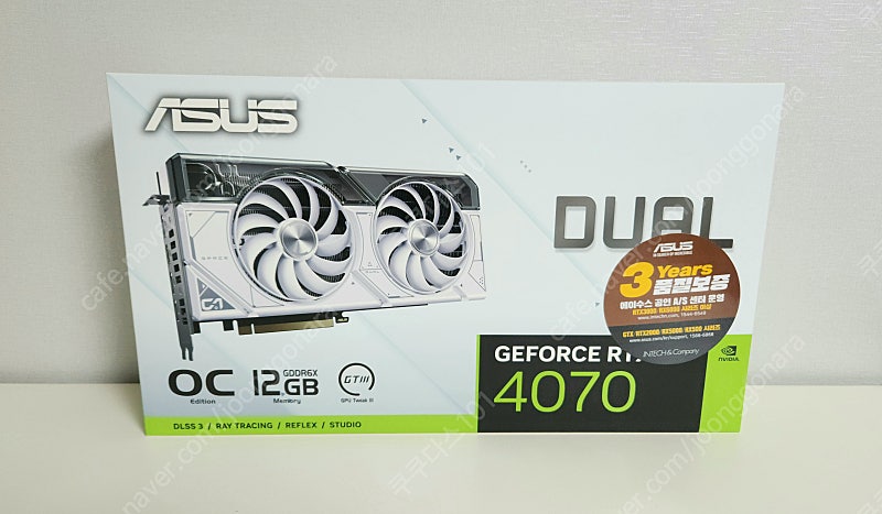 (미개봉) ASUS RTX4070 EVO OC D6X 12GB White