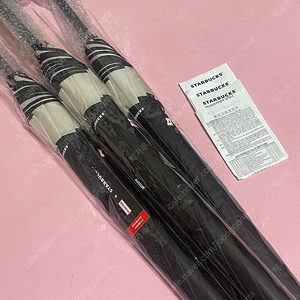 스타벅스 헌터 우산 블랙