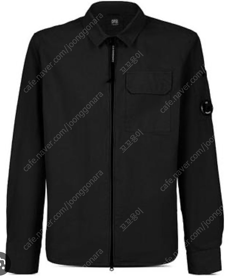 씨피컴퍼니 코튼 집업 셔츠 블랙 L 미개봉 새재품 팝니다.