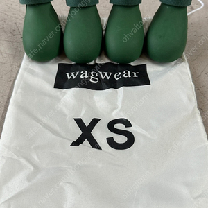 와그웨어 웰링턴부츠 xs green