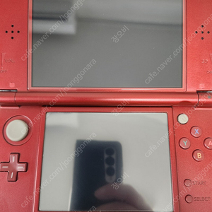 뉴 3DS XL 메탈릭레드 128기가 상단IPS패널