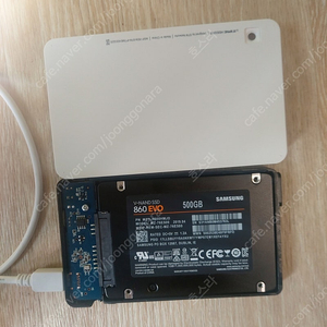 택포 삼성 860 evo ssd 500gb iptime 외장하드케이스 일괄