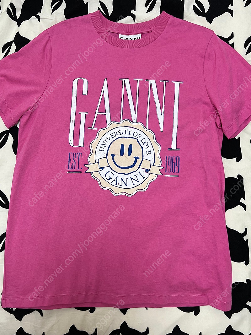 가니 티셔츠 GANNI University of Love xs 001