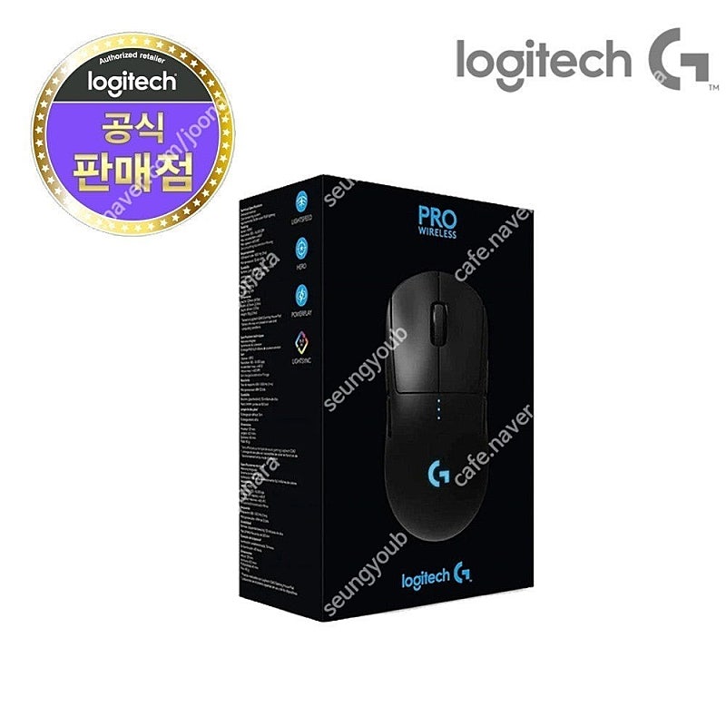 로지텍코리아 로지텍G PRO WIRELESS 무선 게이밍 마우스 정품 (병행X벌크X) 미개봉새상품