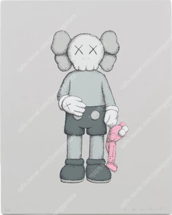 카우스 kaws share 판화