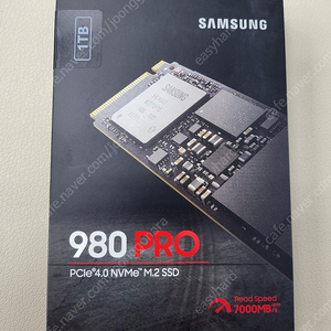 삼성전자 삼성 980 PRO M.2 NVMe 1TB 미개봉 택포 판매합니다