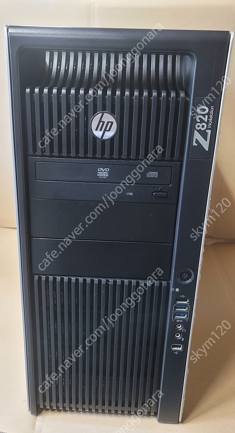 HP Z820 워크스테이션 E5-2680V2 2개 20코어 40쓰레드 128G램