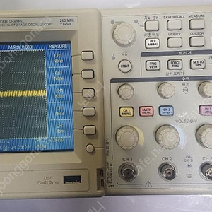 4채널 오실로 스코프(TSD 2024B 200MHz 2GS/S