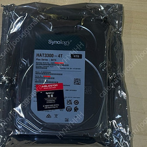 시놀로지 정품 NAS HDD 4TB 미개봉 새상품 HAT3300