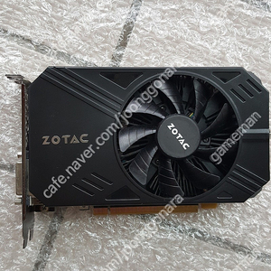 [대구] ZOTAC GTX960 원탑 사일런서 D5 2GB 팝니다.