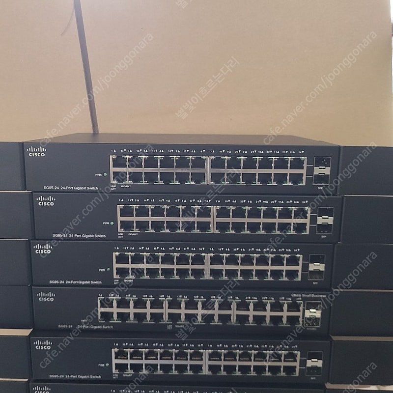 CISCO SG95-24 기가 스위치 무소음 허브 판매