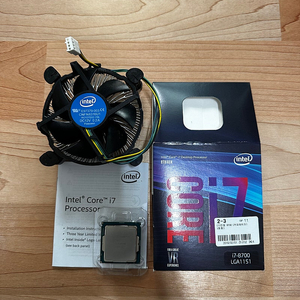 I7 8700 인텔 cpu (택포)