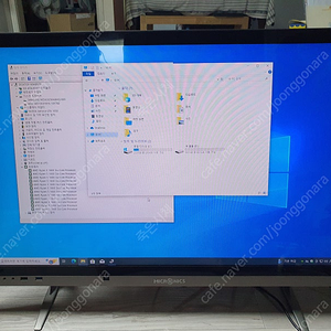 마이크로닉스 일체형 올인원 PC 32인치 라이젠1600 16GB GTX1050 SSD250 HDD1TB