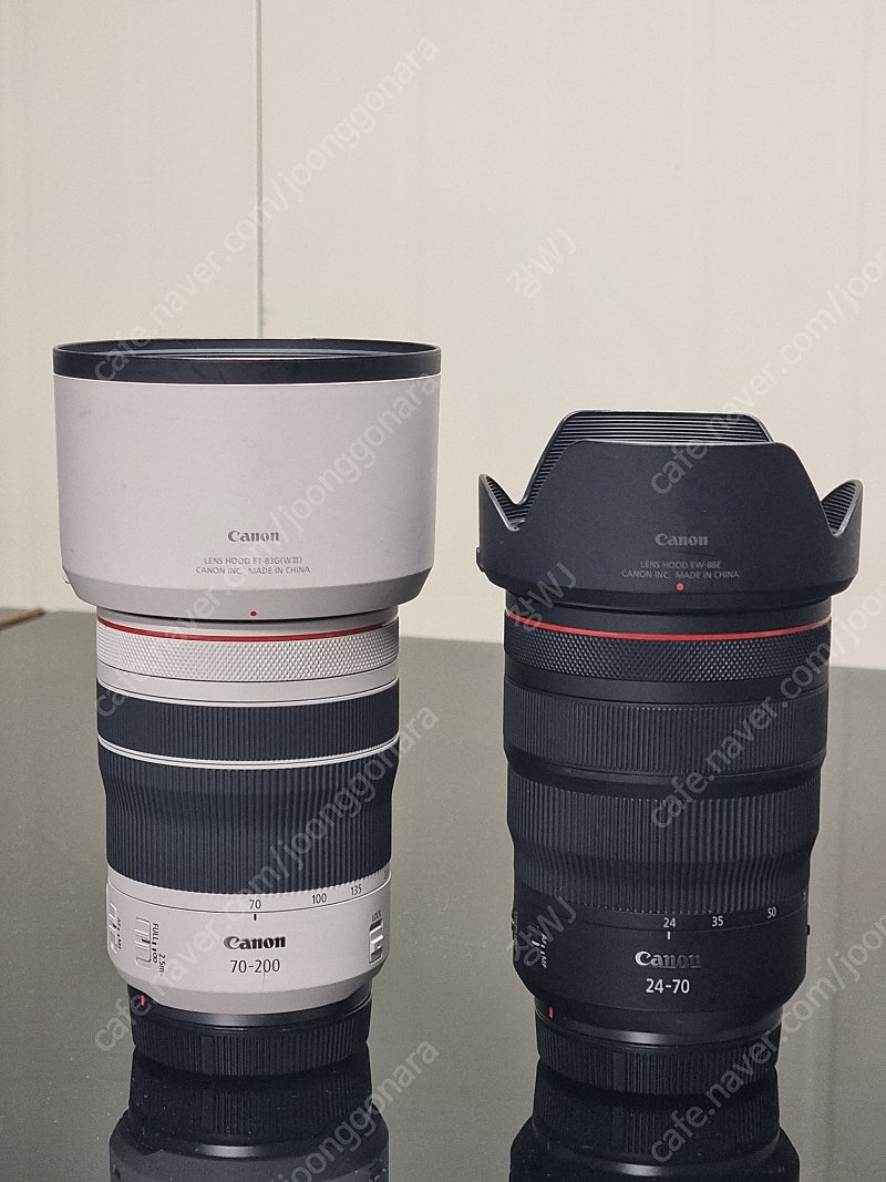 캐논 RF24-70 F2.8 (알계륵), RF70-200 F4(알형아) 팝니다