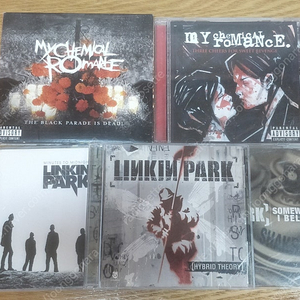 Linkin Park + My Chemical Romance CD 앨범 5개 일괄