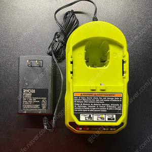 료비 RYOBI 18V 배터리전용 충전기 새제품 100V용