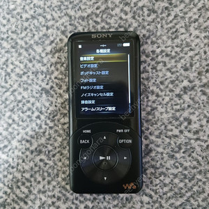 소니 mp3 nw-s755 16G 블랙