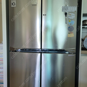 LG디오스 양문형 4도어 세미빌트인 냉장고 671L