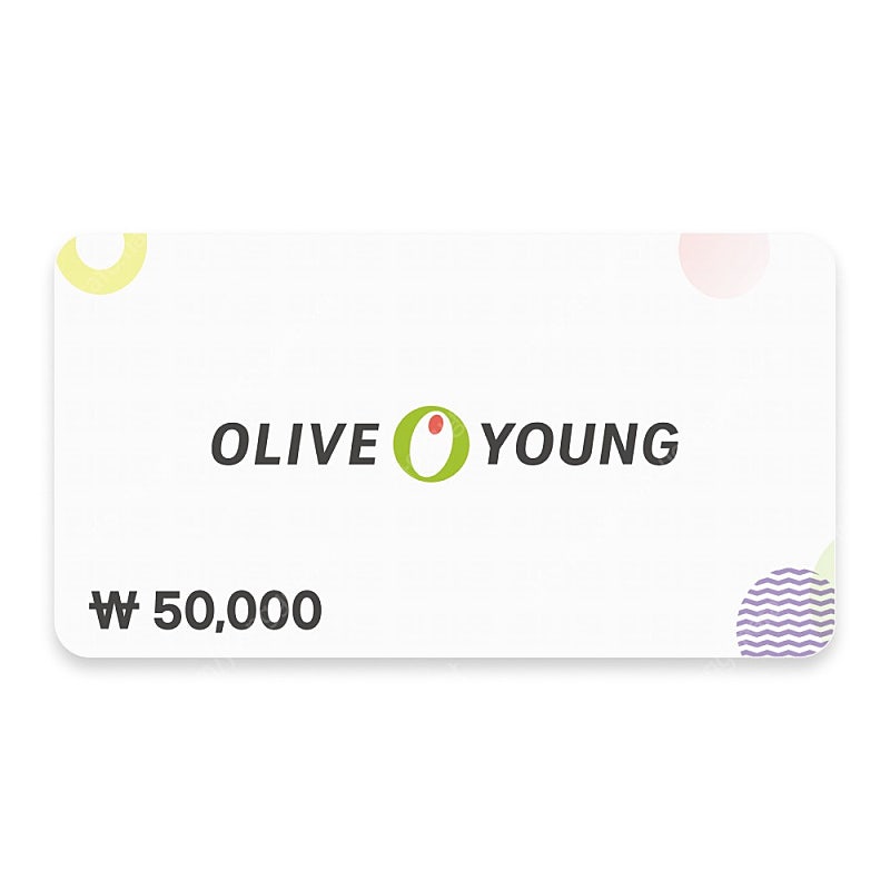 올리브영 기프티콘 5만원