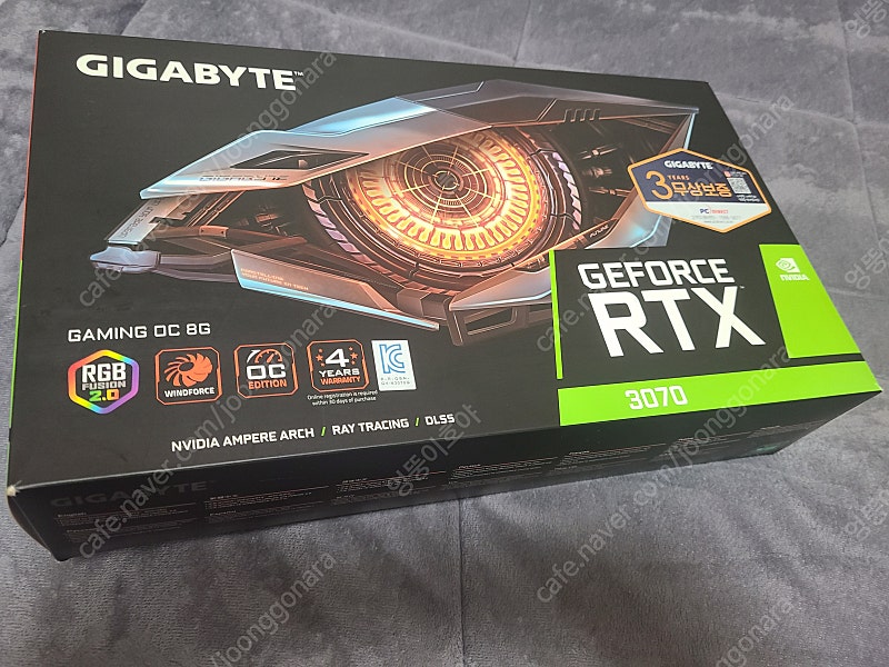 기가바이트 rtx3070 gaming oc 리퍼제품 팝니다.