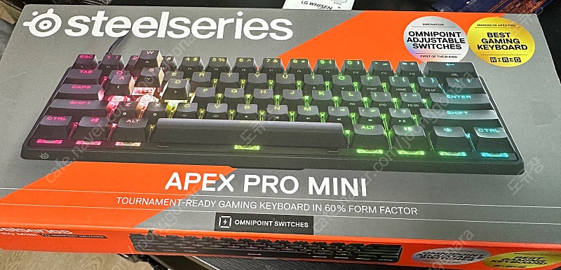 Steelseries APEX PRO MINI 스틸시리즈 에이펙스 프로 미니