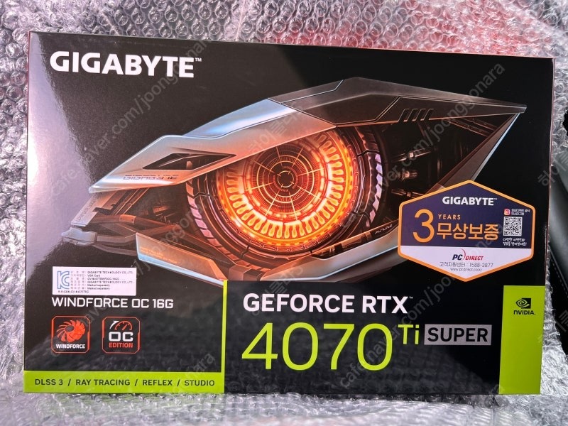 4070ti super WINDFORCE OC D6X 16GB 피씨디렉트