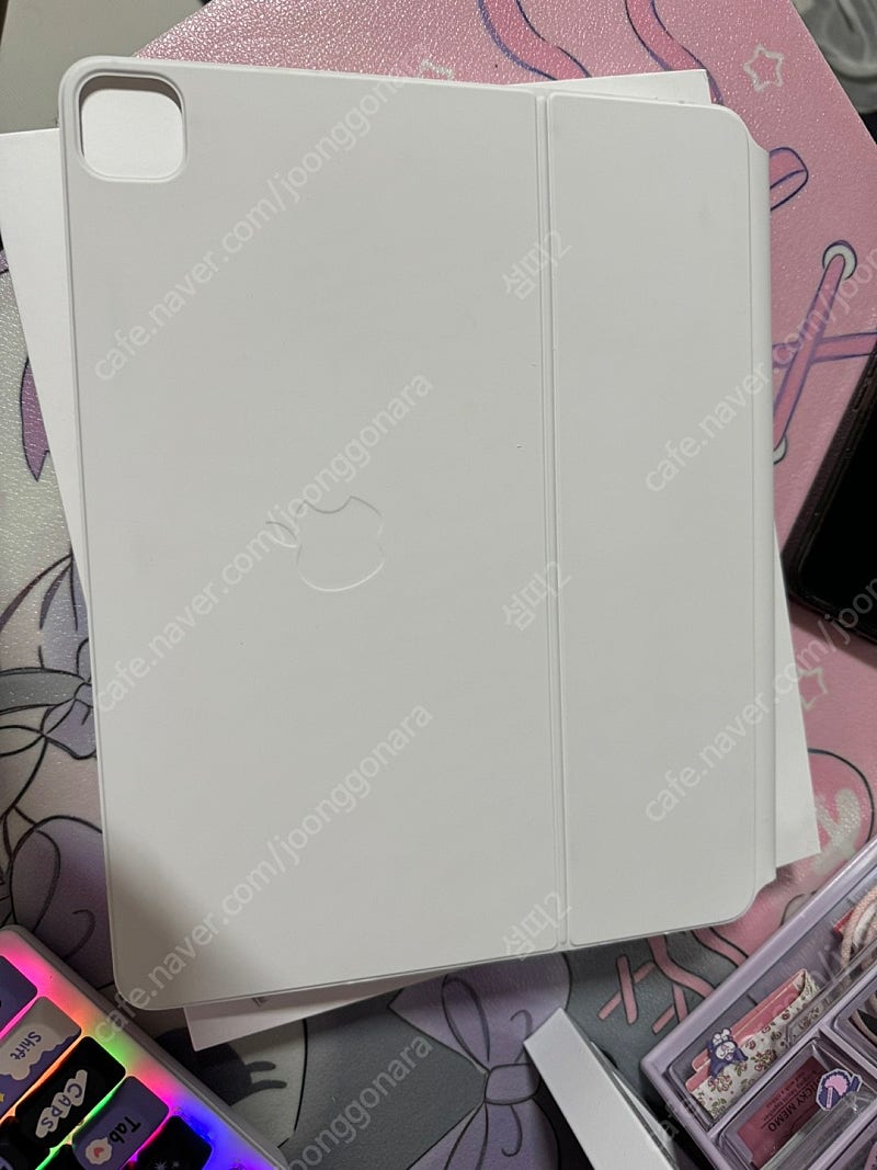 애플 정품 매직키보드 12.9인치 13인치 전용 화이트 한영자판 풀박스