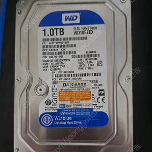 [판매] WD 7200RPM 1TB HDD