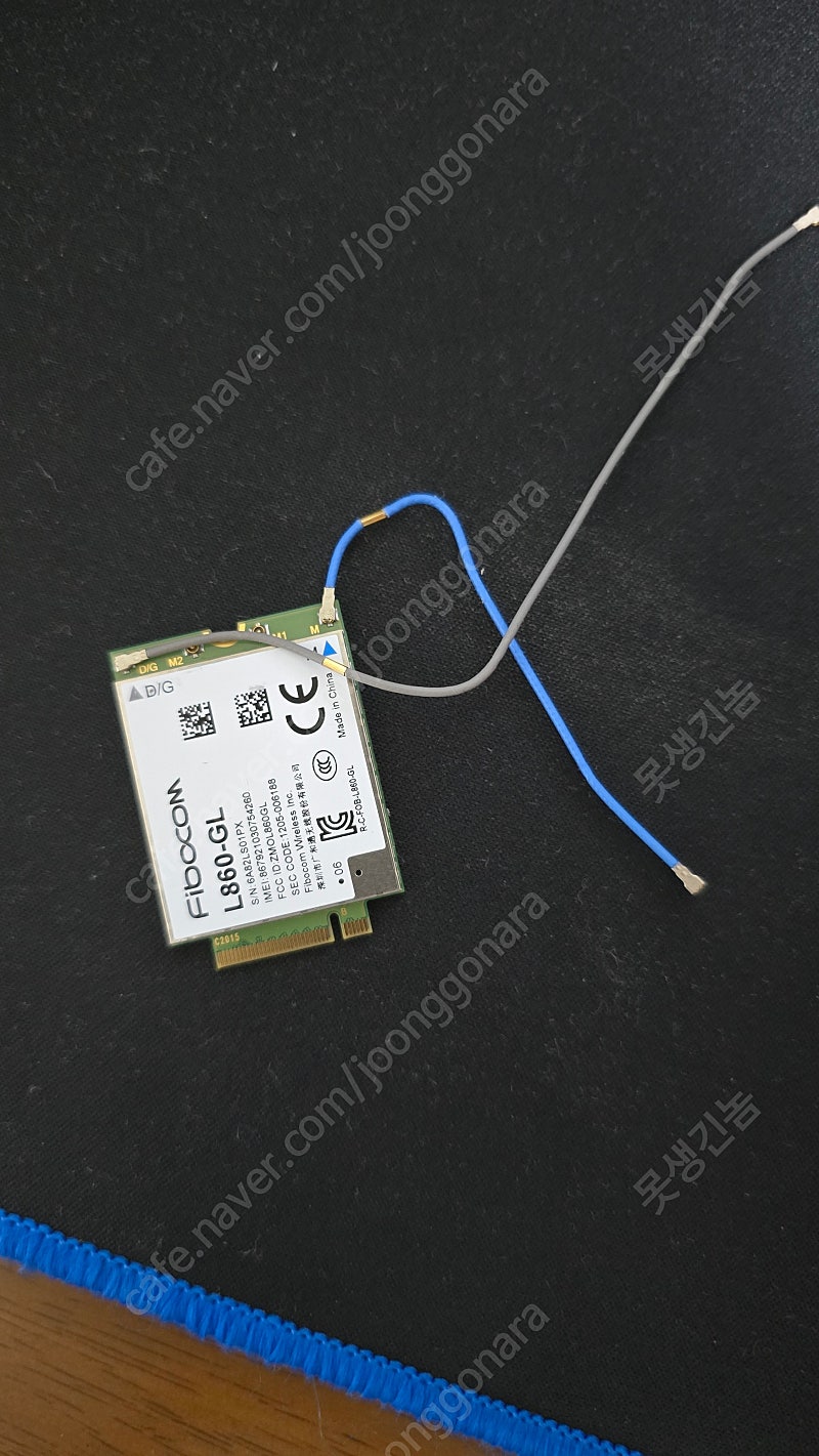 [판매] LTE 모뎀 pcie Fibocom L860-GL ZMOL860GL