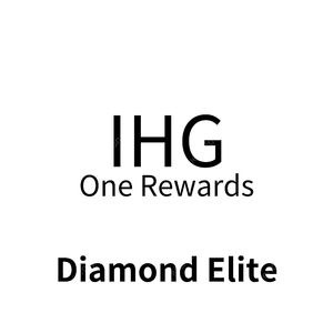 IHG 다이아몬드 등급 130.000점 포함