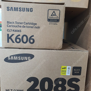 삼성정품토너 K606,208S 정리로 싸게 팝니다20000원씩