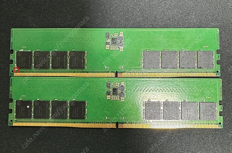 DDR5 하이닉스 시금치 언락 n081 16x2기가