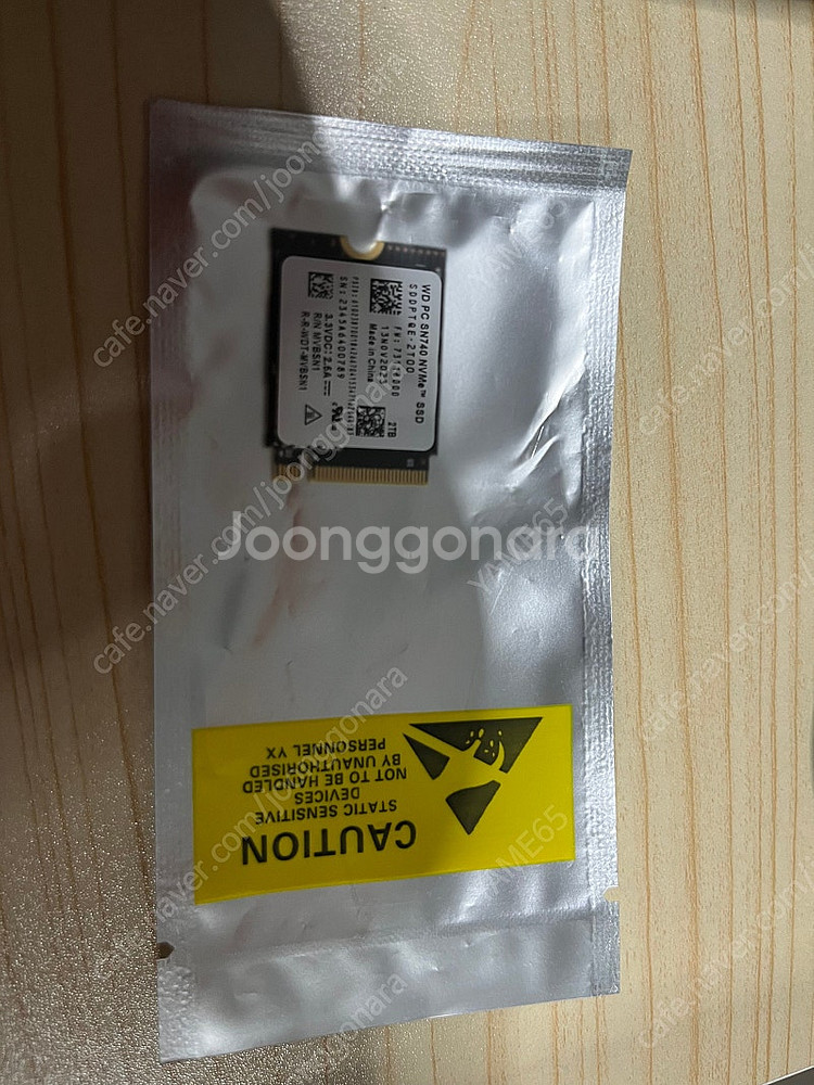sn740 nvme ssd 2TB 미개봉--2