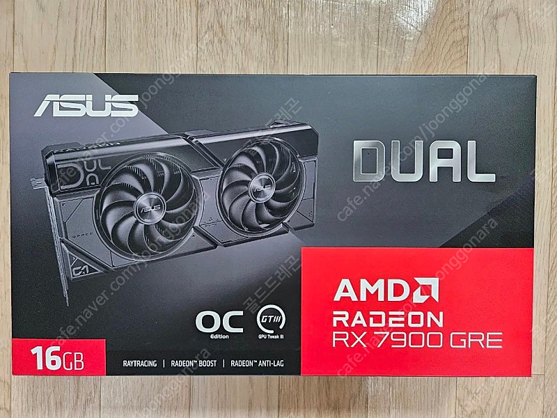 라이젠5세대 7700 ASUS RX7900GRE 미개봉 팝니다