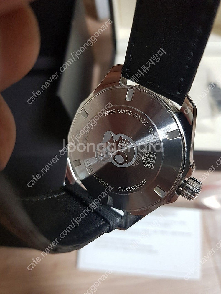 태그호이어 아쿠아레이서 300 검판 오토 43mm 팝니...--1
