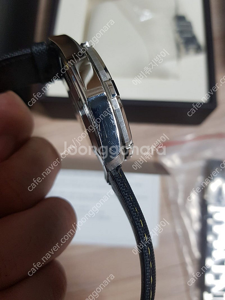 태그호이어 아쿠아레이서 300 검판 오토 43mm 팝니...--2