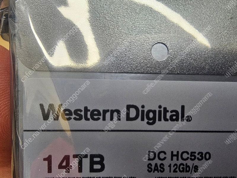 WD Ultrastar 14TB DC HC530 SAS (WUH72141AL5204, 14TB) SAS HDD 미사용품