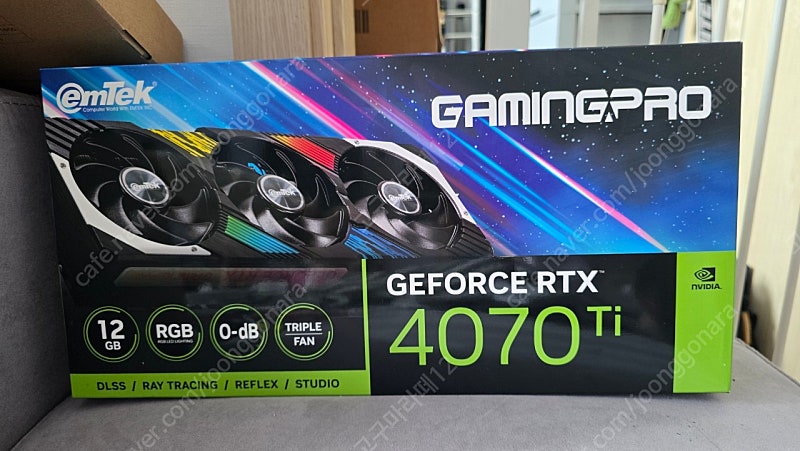 그래픽카드 rtx4070ti 게이밍프로