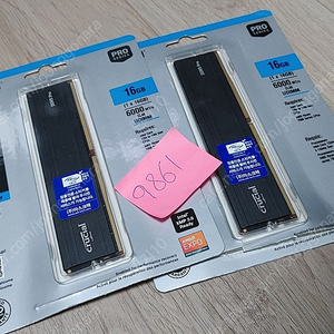 마이크론 Crucial DDR5-6000 CL48 PRO 아스크텍 16GB 램메모리 풀박스 팝니다