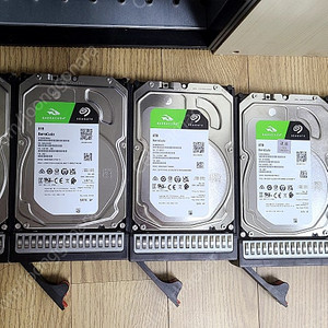 씨게이트 Seagate 8TB 5개 중고 개별/일괄 팝니다