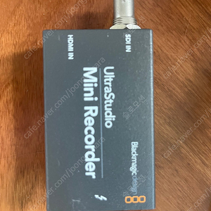 Ultra Studio Mini recorder 울트라