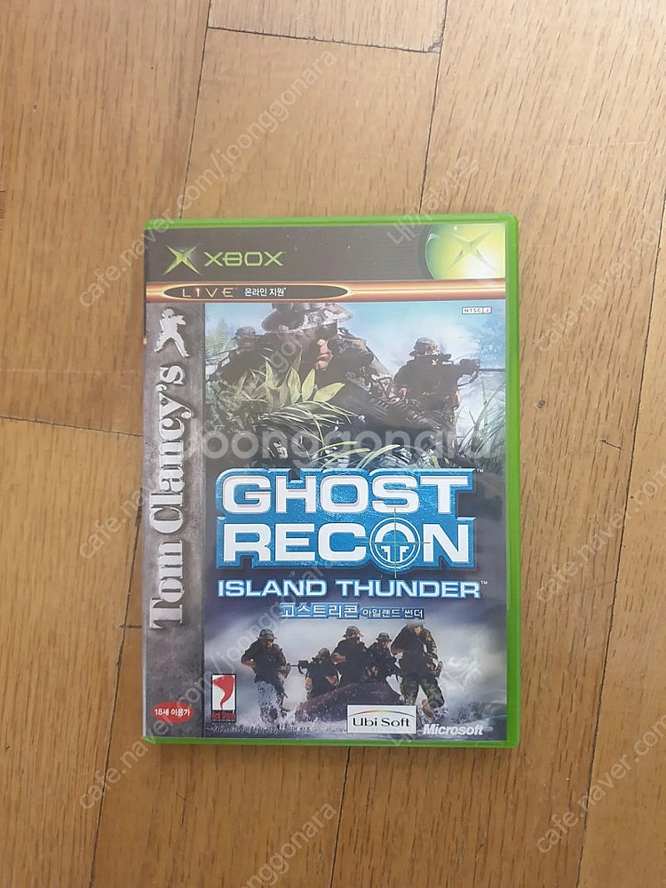 구엑박(xbox) 톰 클랜시 고스트 리콘 아일랜드 썬더...--0