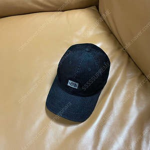 나나미카 노스페이스 퍼플라벨 블랙 6패널 볼캡 모자 (Corduroy Black)