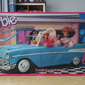 1989년 발매 빈티지 바비 '57 쉐보레 컨버터블 자동차 블루 미개봉
