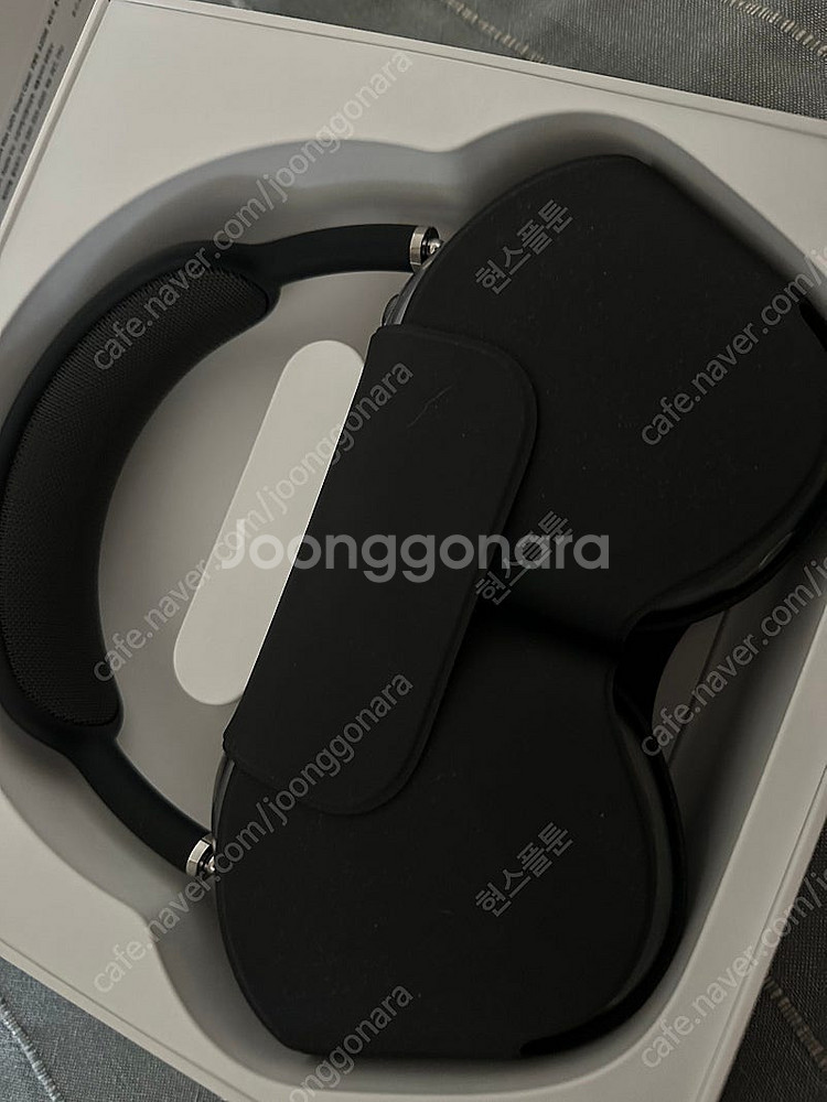 에어팟 맥스 풀박스 (한달전구매)--3