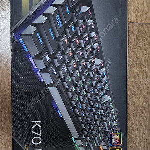 커세어 K70 LUX RGB 갈축 박스풀 손목패드 포함