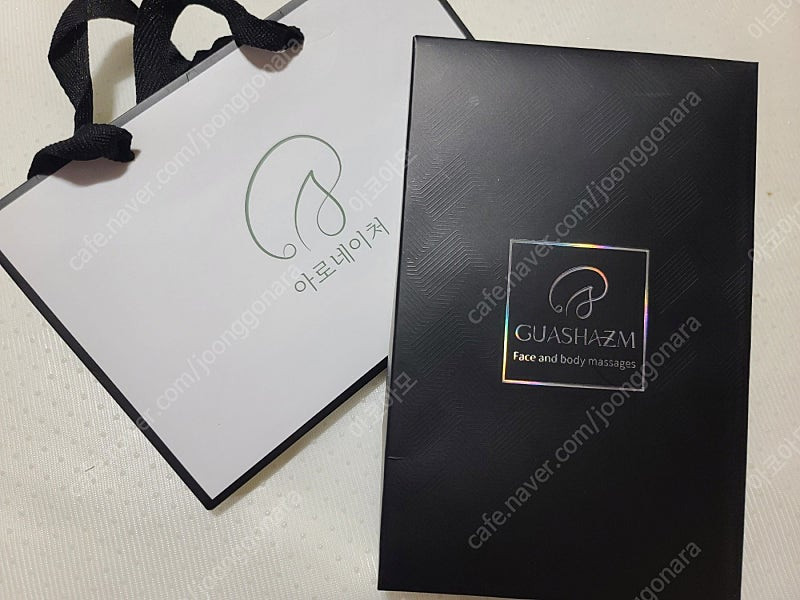 아로네이처 도자기괄사즘, 원적외선방출 괄사 마사지기 미개봉.--1