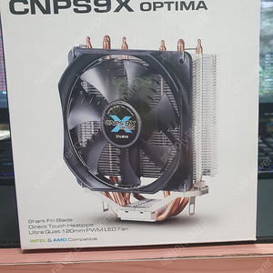 잘만 cnps9x optima white led 공랭쿨러 미개봉품 팔아요