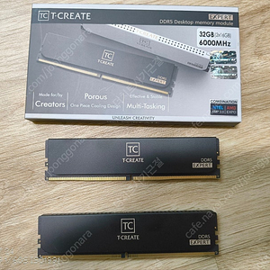 팀그룹 T-CREATE expert ddr5 6000 32g (16x2) 램 팝니다